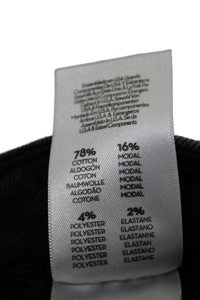 Mother Womens Wide-Leg Black Jeans Size 24