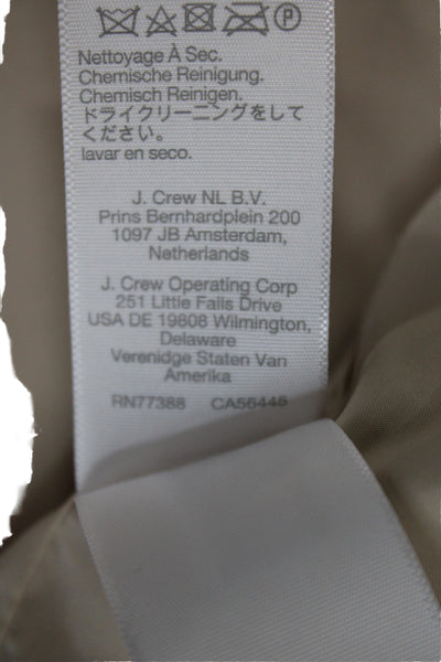 Madewell Women Gold Classic Jacket Button Long Sleeve Size 18