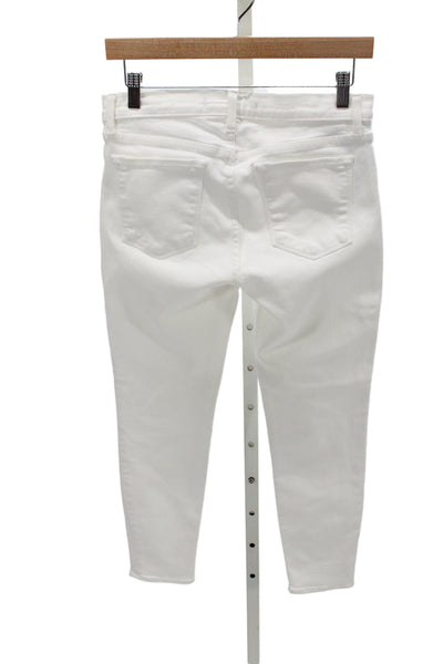 J Brand Womens Skinny White Cotton Jeans Size 29