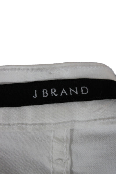 J Brand Womens Skinny White Cotton Jeans Size 29