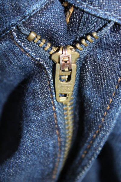 Frame Womens Cropped Blue Cotton Jeans Size 28