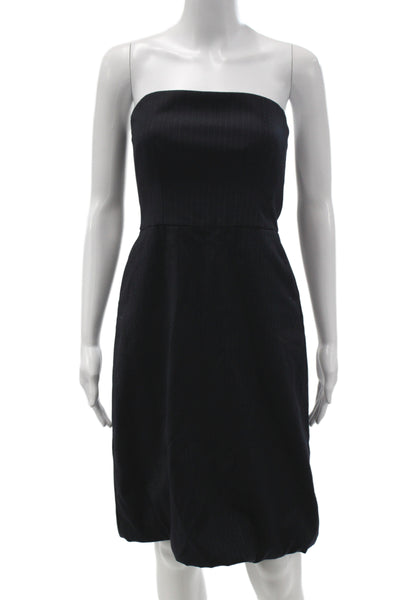 Club Monaco Women Black Sheath Off the Shoulder Knee Length Dress Size 4