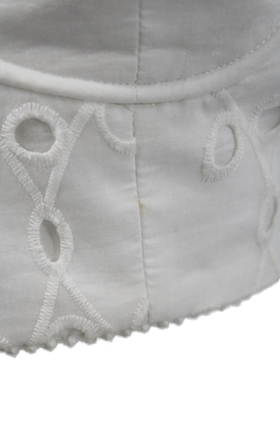 Zara Womens Corset Top Halter White Cotton Zip Sleeveless Boho Size S
