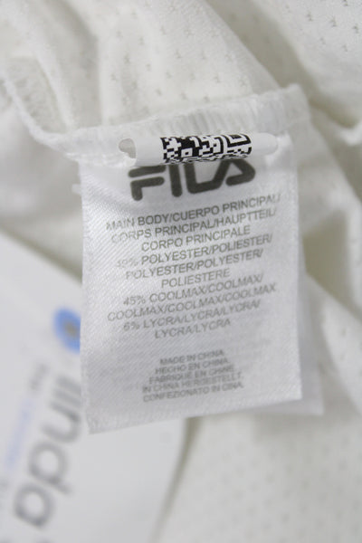 Fila Womens Basic Short Sleeve T-Shirt White Athleisure Size S