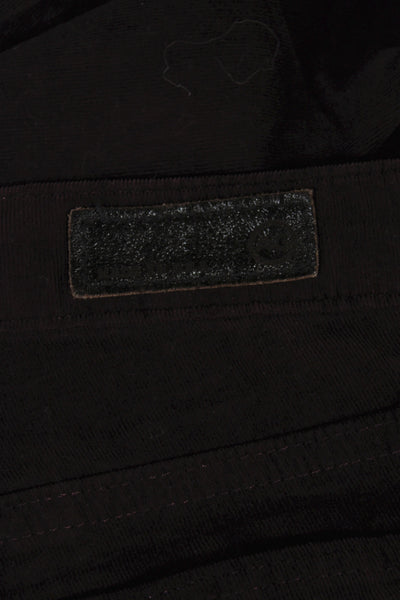 AG Adriano Goldschmied Womens Red Mid Rise Jeans Size 24