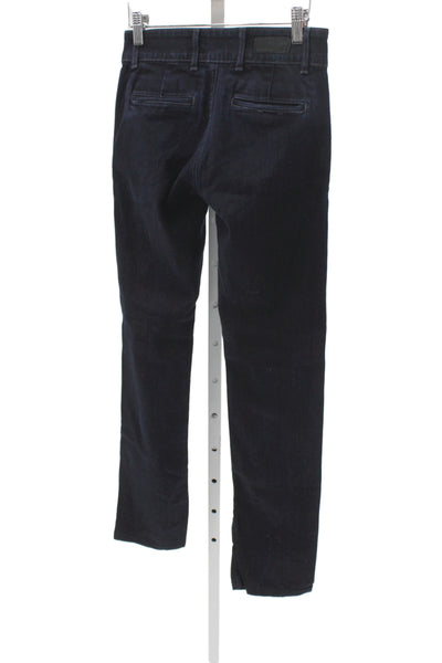 AG Adriano Goldschmied Womens Straight Jeans Blue Mid Rise Inseam 30 Size 24