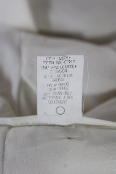 Theory Womens White Pants Size 00