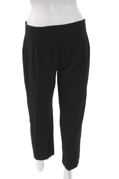 Eileen Fisher Womens Black Pants Solid 28 Inseam Size PM
