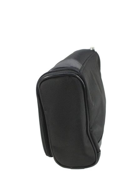Tumi Mens Alpha 3 Hanging Travel Organizing Toiletry Bag Black