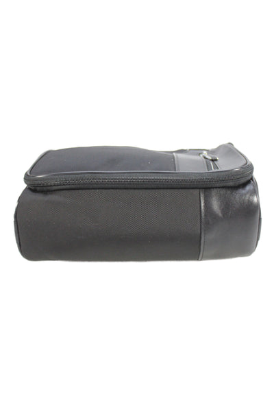 Tumi Mens Alpha 3 Hanging Travel Organizing Toiletry Bag Black