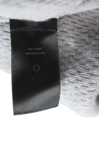 Rag & Bone Mens Pullover Sweater Gray Merino Wool Crewneck Solid Size L