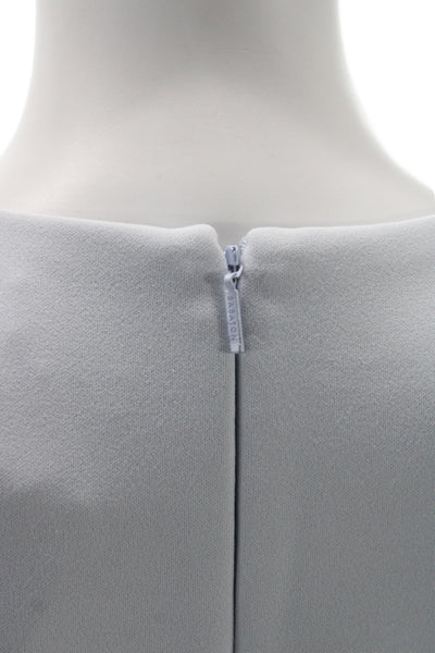 Babaton Aritzia Women Shift Dress Blue Short Sleeve Size M