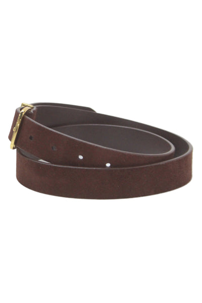 Madewell Womens Leather Suede Belt Brown Size M