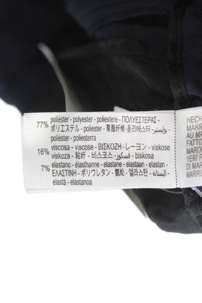 Zara Unisex Adults Casual Pants Black Size XS