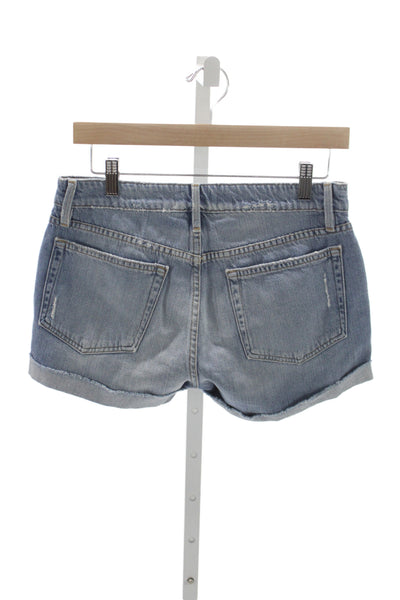 Frame Women Denim Shorts Blue 100% Cotton Size 25