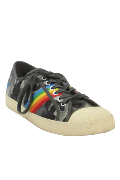 Gola Womens Canvas Camouflage Rainbow Sneakers Multi-color Size 9
