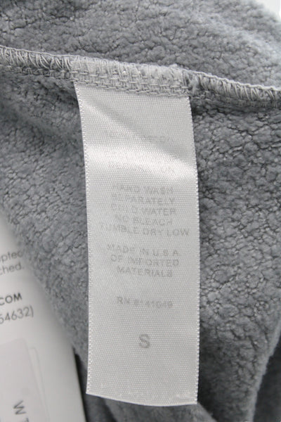 FREE CITY Women Gray Crewneck Pullover Sleeveless Fall Size S