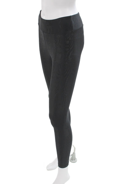 Koral Women Ankle Leggings Black Athleisure 85% Nylon Pull On Size S