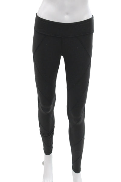 Beyond Yoga Womens Black Ankle Leggings Supplex Geometric Athleisure Size XS