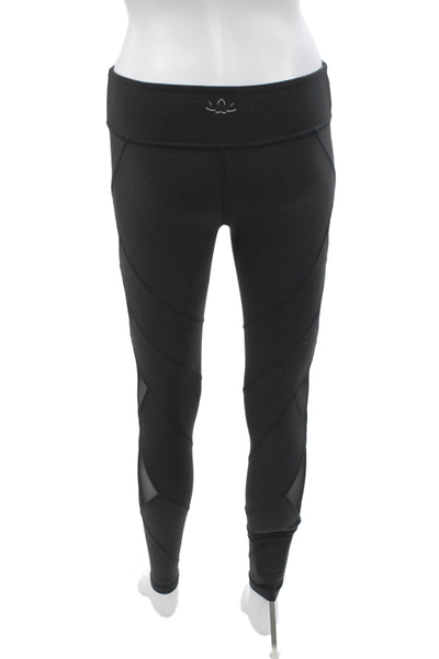 Beyond Yoga Womens Black Ankle Leggings Supplex Geometric Athleisure Size XS