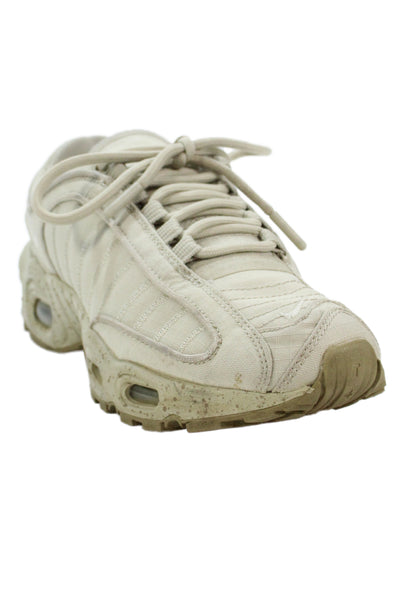 Nike Air Max Tailwind 4 Womens Leather Speckled Sneakers Beige Green Size 5