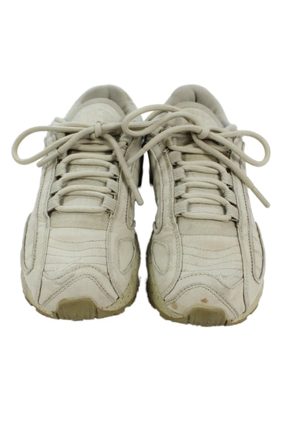 Nike Air Max Tailwind 4 Womens Leather Speckled Sneakers Beige Green Size 5
