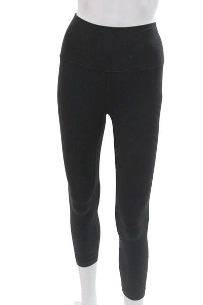 Lululemon Women Ankle Leggings Black Athleisure Size 2
