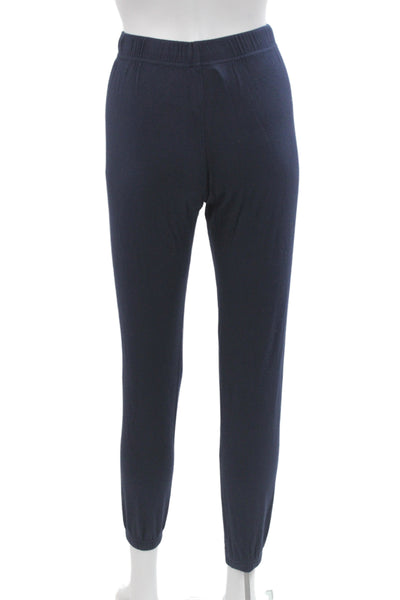 Splits59 Womens Blue Cotton Jogger Drawstring Casual Solid Fall Size XS