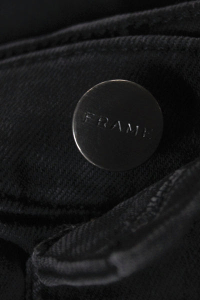 Frame Womens Black Skinny Jeans Size 32