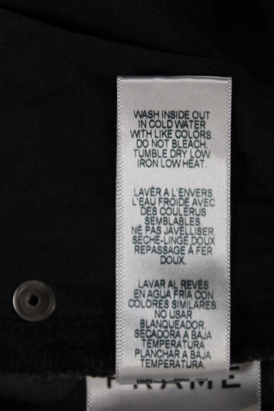 Frame Womens Black Skinny Jeans Size 32
