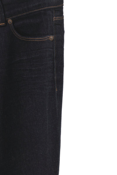 J Brand Women Flared Jeans Blue Mid Rise Cotton Size 27