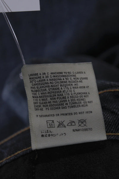 Citizens of Humanity Womens Straight Jeans Blue Mid Rise Cotton Size 29