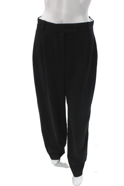 Zara Women Dress Pants Black Button Size M