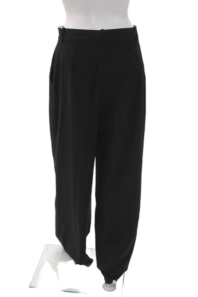 Zara Women Dress Pants Black Button Size M