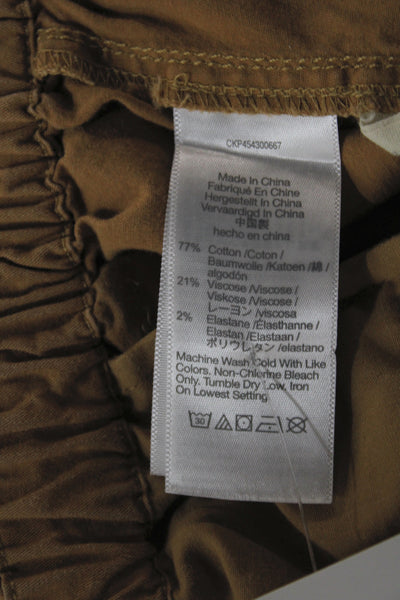 Madewell Women Paperbag Shorts Brown Size M