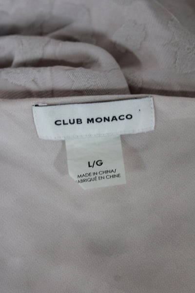 Club Monaco Womens Beige Cowl Neck Camisole 100% Viscose Sleeveless Size L