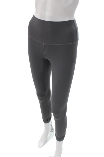 TNA Womens Ankle Leggings Gray Athleisure Pull On Synthetic Size XS