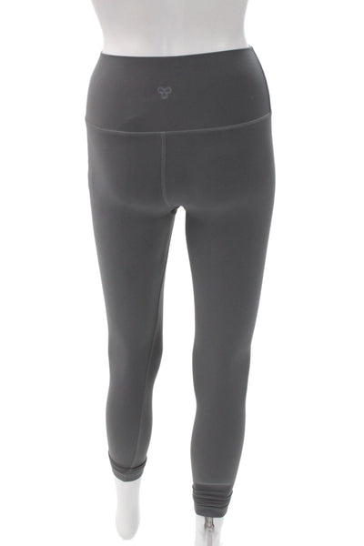 TNA Womens Ankle Leggings Gray Athleisure Pull On Synthetic Size XS