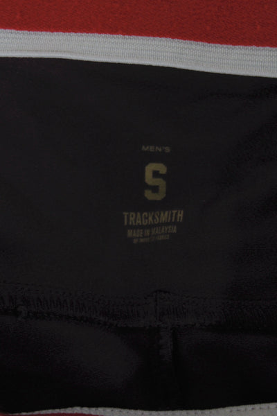 Tracksmith Mens Compression Leggings Purple Nylon Athleisure Size S