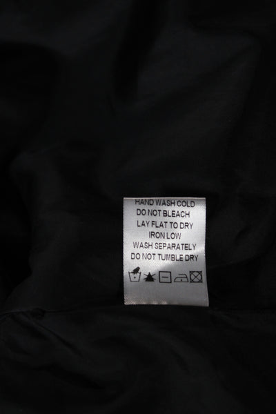 Superdown Women Basic Jacket Black Button Polyester Long Sleeve Size S