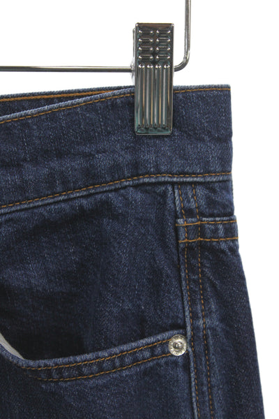 Veronica Beard Womens Blue High Waist Straight Jeans 29in Cotton Size 26