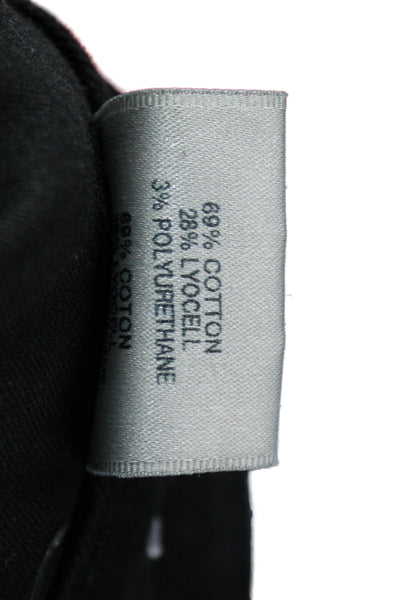 J Brand Womens Skinny Black Jeans Cotton High Rise Size 26