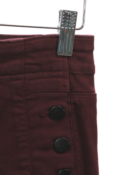 J Brand Women Skinny High Rise Red Jeans Size 26