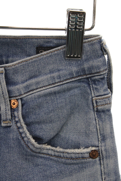 Citizens of Humanity Women Skinny Blue Cotton Jeans Mid Rise Size 26