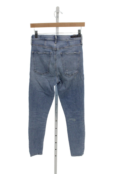 Citizens of Humanity Women Skinny Blue Cotton Jeans Mid Rise Size 26