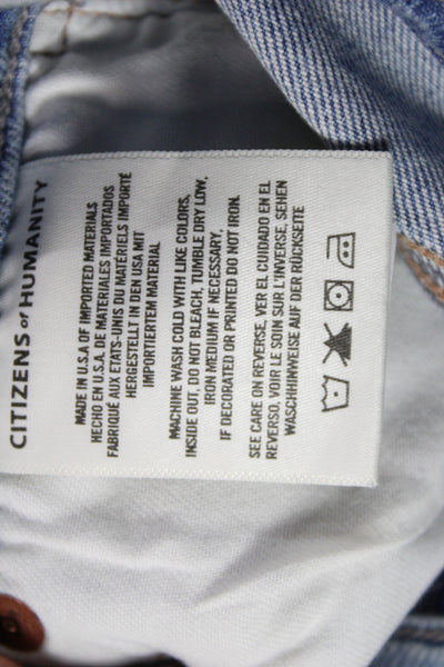 J Brand Womens Skinny Jeans Gray High Rise Cotton Button Size 26