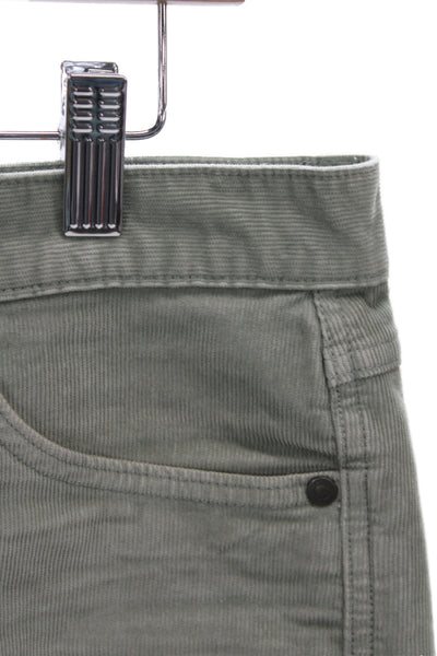 Carve Designs Womens Cut-Off Green Organic Cotton Shorts Casual Size 6