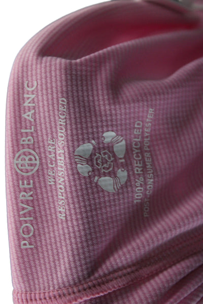 Poivre Blanc Women Athletic Striped Pink Skort Size S