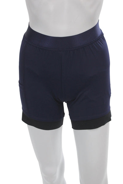 Kjus Womens Athletic Blue Shorts Polyamide Summer Size 34