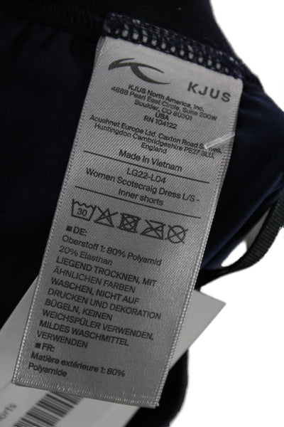 Kjus Womens Athletic Blue Shorts Polyamide Summer Size 34